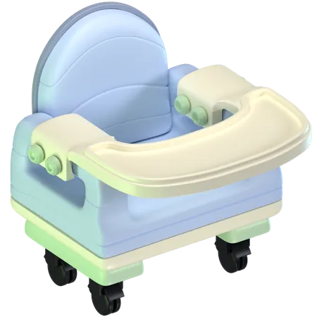 Free Baby Chair  3D Icon