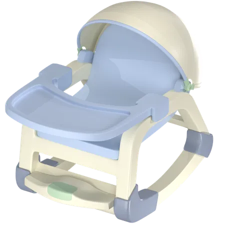 Free Baby Crib  3D Icon