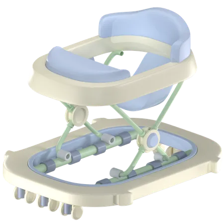 Free Baby Stroller  3D Icon