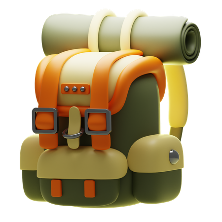 Free BACKPACK  3D Icon