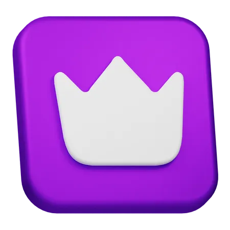 Free Badge d'abonné  3D Icon