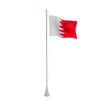 Free Bahreïn  3D Flag
