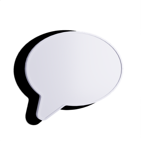 Free Balão de fala  3D Icon