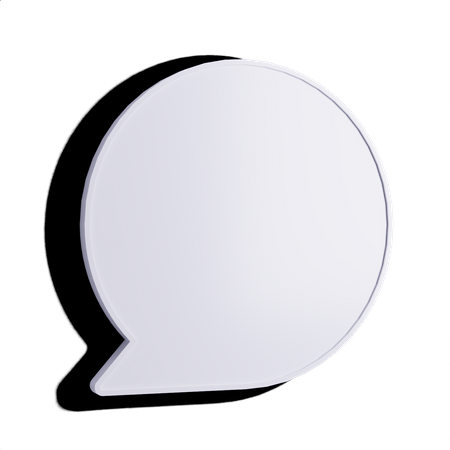 Free Balão de fala  3D Icon