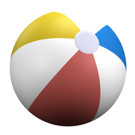 Free Ballon de plage  3D Illustration