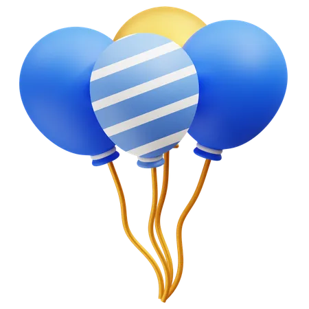 Free Des ballons  3D Icon