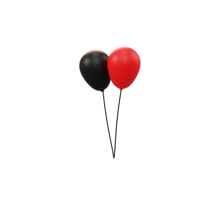 Free Ballons du vendredi noir  3D Icon