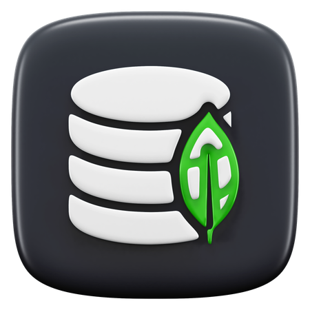 Free Banco de dados mongo  3D Icon