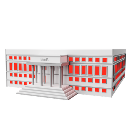 Free Banco de roubo de dinheiro  3D Icon