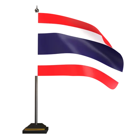 Free Bandeira da Tailândia  3D Flag