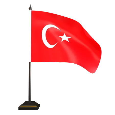 Free Bandeira da Turquia  3D Flag