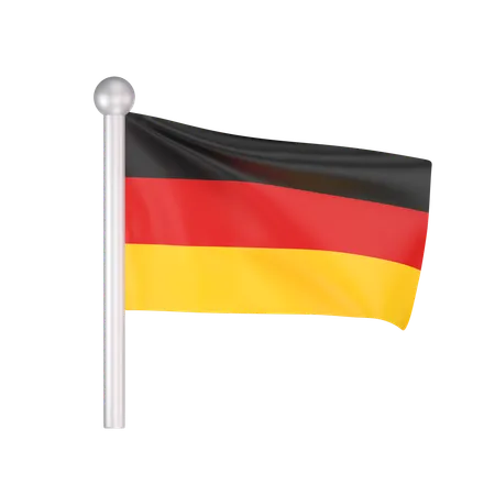 Free Bandera de alemania  3D Icon