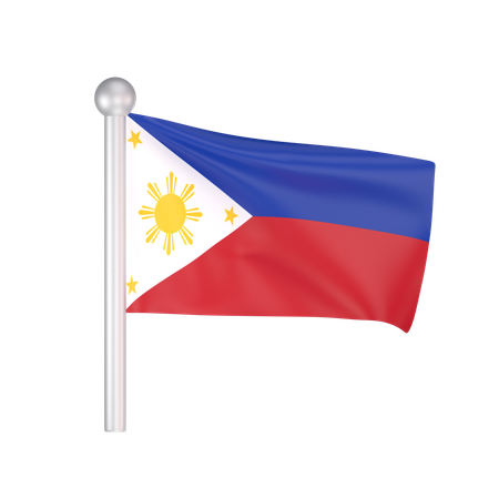 Free Bandera de filipinas  3D Icon