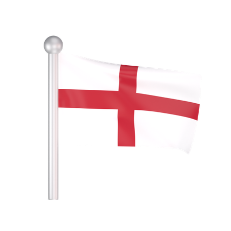 Free Bandera de Inglaterra  3D Icon