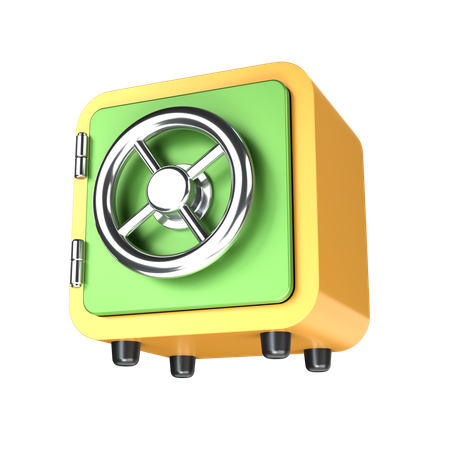 Free Bank Locker  3D Icon