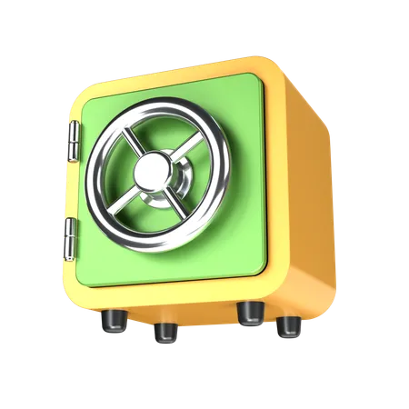 Free Bank Locker  3D Icon