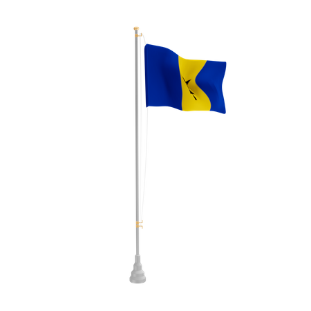 Free Barbados  3D Icon