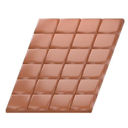 Free Barra de chocolate  3D Icon