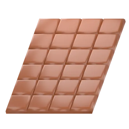 Free Barra de chocolate  3D Icon
