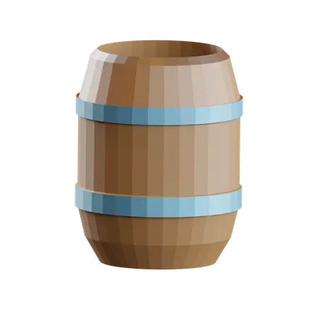 Free Barrel  3D Icon