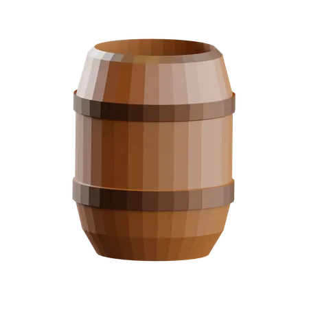 Free Barrel  3D Icon