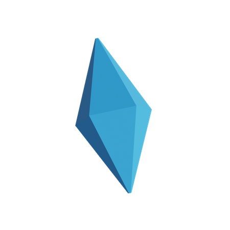 Free Basic Gem  3D Illustration