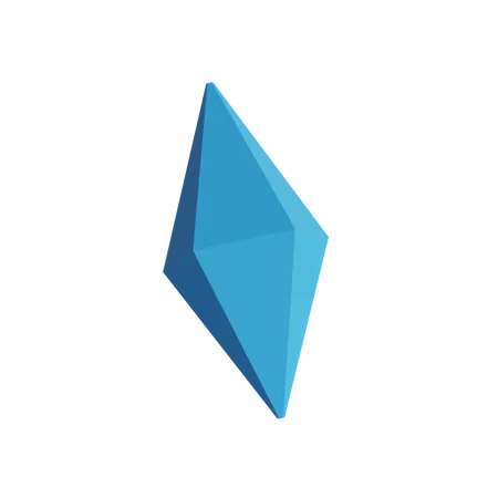 Free Basic Gem  3D Illustration