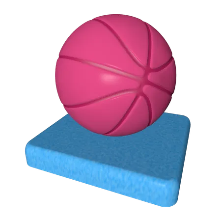 Free Basketball 3D Illustration