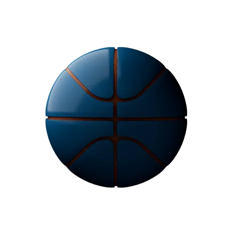 Free Basketball  3D Icon