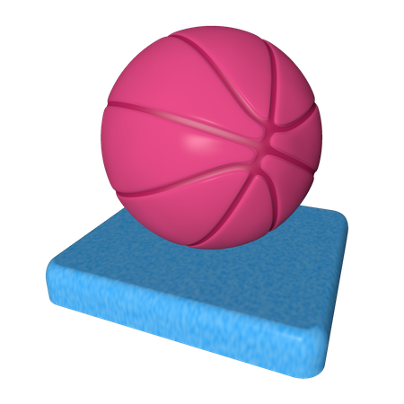 Free Basketball  3D Illustration