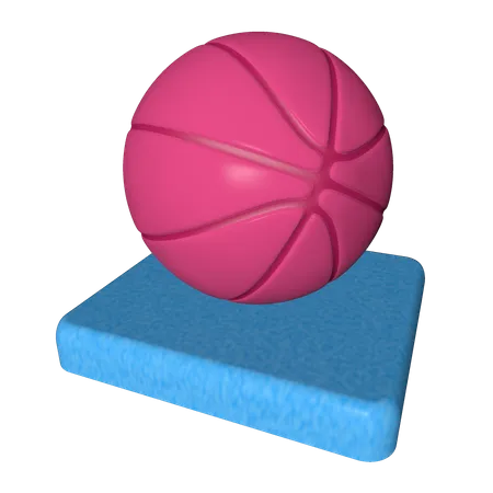 Free Basketball  3D Illustration