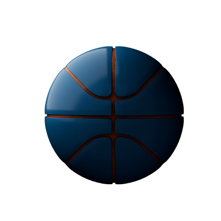 Free Basketball  3D Icon