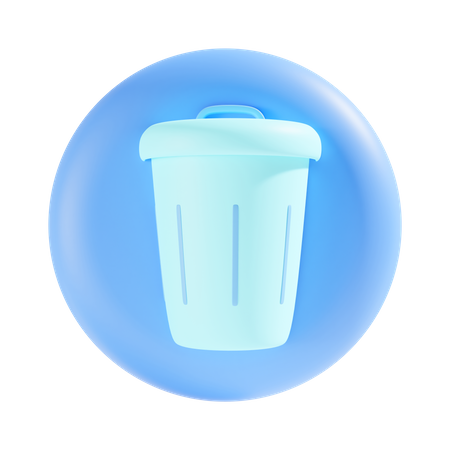 Free Basura  3D Icon