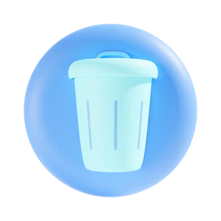 Free Basura  3D Icon