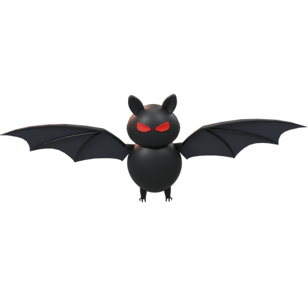 Free Bat  3D Icon