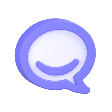 Free Bate-papo  3D Icon
