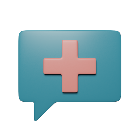 Free Bate-papo médico  3D Icon