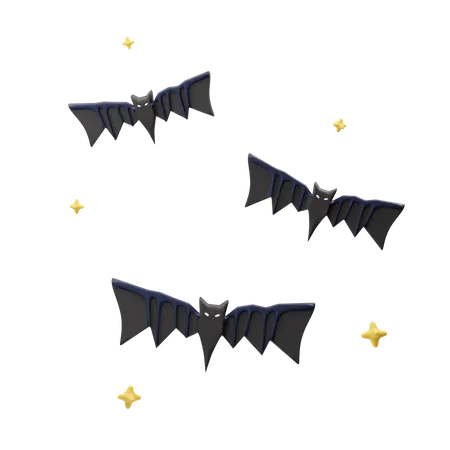 Free Bats  3D Icon