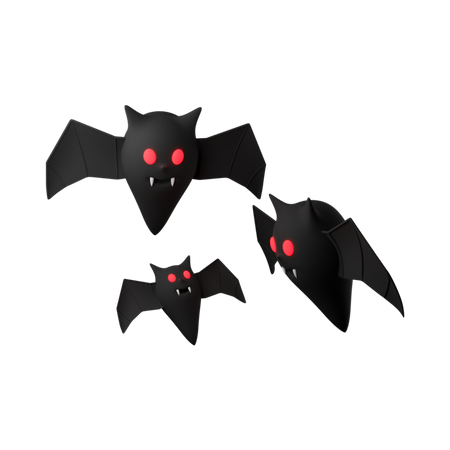 Free Bats  3D Icon