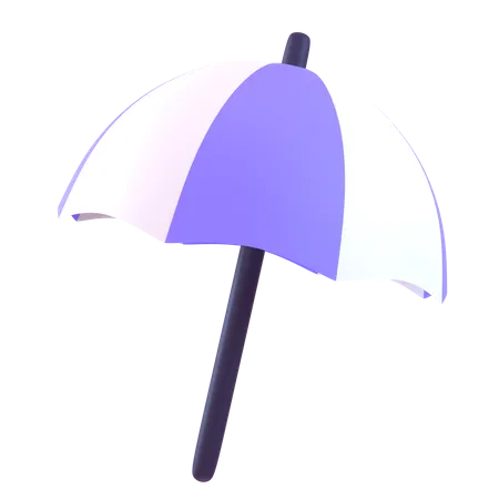 Free Beach Umbrella  3D Icon