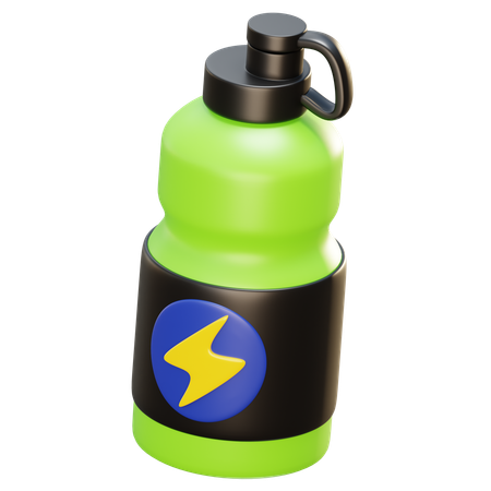 Free Bebida energética  3D Icon