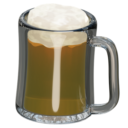 Free ビール  3D Icon