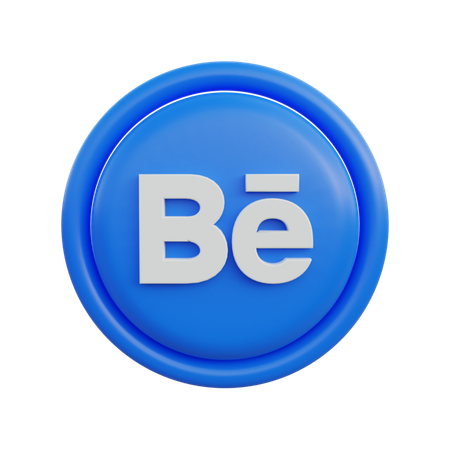 Free Behance  3D Icon