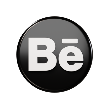 Free Behance  3D Icon