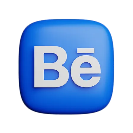Free Behance  3D Icon