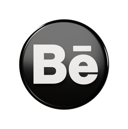Free Behance  3D Icon
