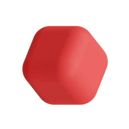 Free Beveled cube  3D Icon