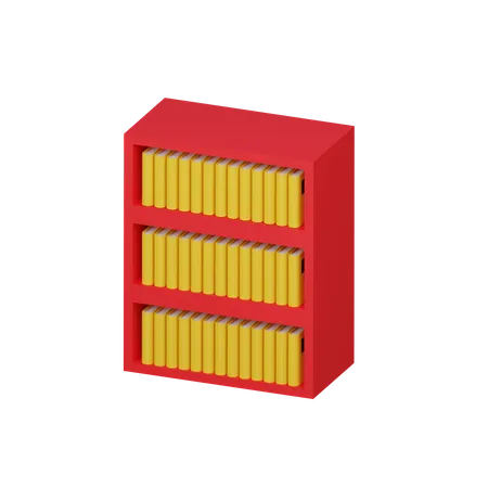 Free Bibliothèque  3D Icon