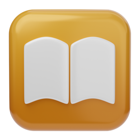 Free Bibliothèque ios  3D Icon