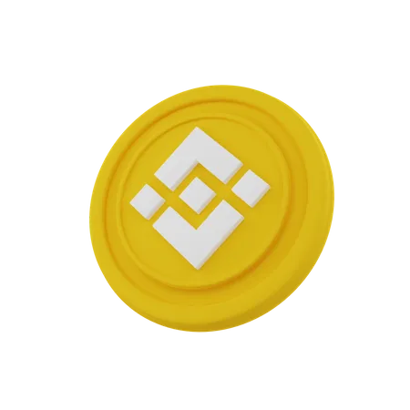 Free Binance  3D Illustration